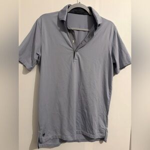 Men's Gray Polo Golf Shirt